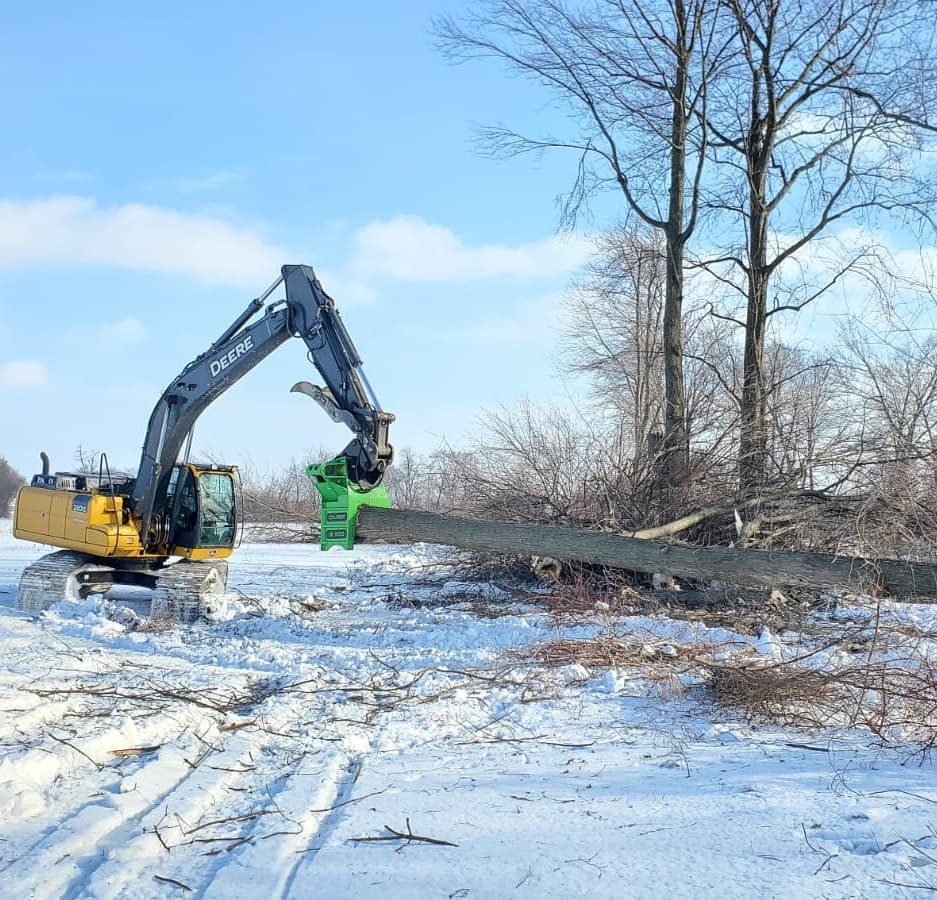 Tree shear for excavator - BI500