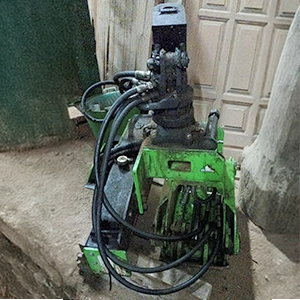 pinza con motosega omef usata 2026 PTH450 immagine copertina