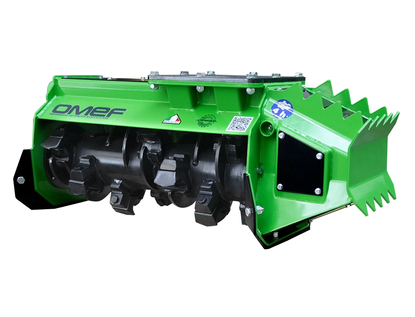 Broyeur pour excavateur OMEF, modèle TE4